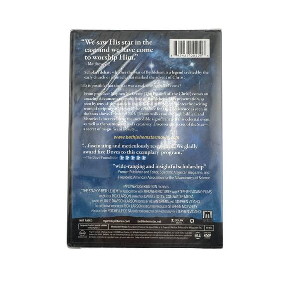 Star of Bethlehem DVD by Director Stephen McEveety 2007 New Sealed - Picture 3 of 3